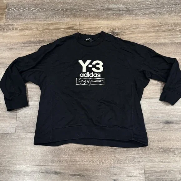 Men's Y-3 sweatshirt Signature Logo - xxl